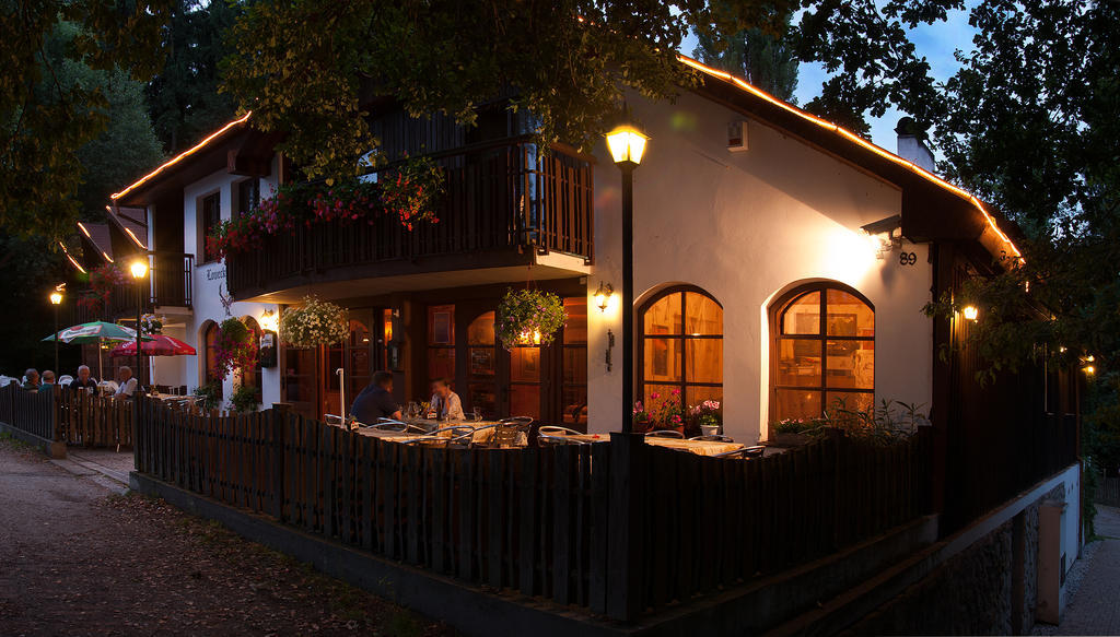 Lovecky Hotel Jivak Лоучень Экстерьер фото