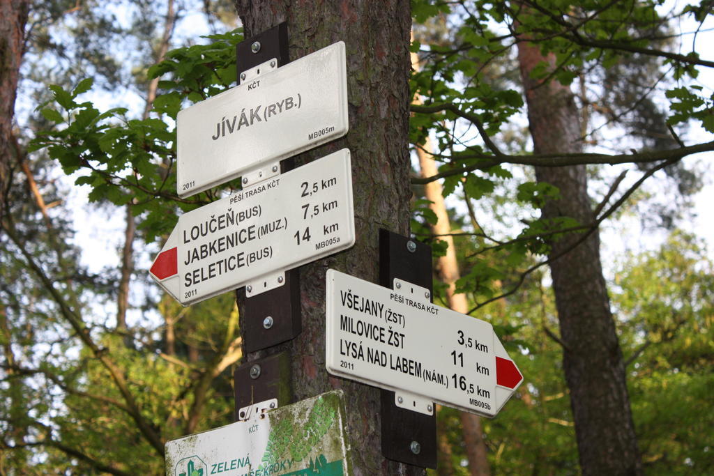 Lovecky Hotel Jivak Лоучень Экстерьер фото
